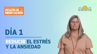 ¿Cómo Reducir el Estrés en Solo 20 Minutos 🧘‍♂️  Desafío de Meditación  El Arte de Vivir [upl. by Eibba]