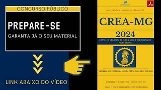 Apostila CREA MG Fiscal de Nível Superior 2024 [upl. by Outhe]