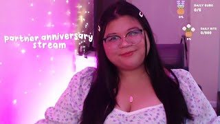 3 year partner anniversary stream  community games [upl. by Therine837]