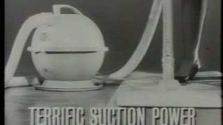 VINTAGE HOOVER CONSTELLATION TV COMMERCIAL TERRIFIC SUCTION POWER [upl. by Irual]