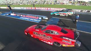 DodgeSRT US Nationals Top Alcohol Funny Car winner Doug Gordan [upl. by Artenal]