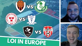 CHAMPIONS LEAGUE amp CONFERENCE LEAGUE PREVIEW  Shamrock Rovers  Shelbourne  Derry City [upl. by Isiahi489]