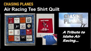 Air Racing Tee Shirt Quilt [upl. by Ainessej715]