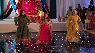 Chikni Chameli I Pakistani Wedding I Eisha and Zain Mendhi I Dance Performance 2022 [upl. by Noiz743]