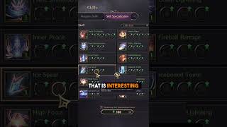 Throne and Liberty Staff Skill Specialization Showcase Ice Spear [upl. by Rubi]