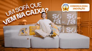 Sofá Na Caixa  Sem Montagem e Perrengue [upl. by Conyers]