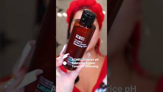 BEST Licorice Ph Balancing Korean Toner for Cleansing 💧shorts [upl. by Dralliw]