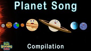 The Planet Song  Space Explained by KidsLearningTube [upl. by Drain]