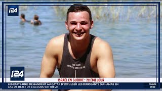 Le corps dElyakim Libman 23 ans que lon pensait otage du Hamas a été retrouvé en Israël [upl. by Silver108]