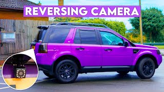 Fitting a REVERSING CAMERA Into My FREELANDER 2 [upl. by Neal]