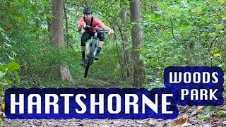 Mountain Biking Hartshorne Woods Park  Middletown NJ [upl. by Uhthna624]