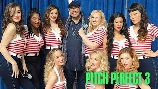 Pitch Perfect Cast Singing amp Dancing in The Studio  Pitch Perfect 3 Behind The Scenes [upl. by Asseret418]