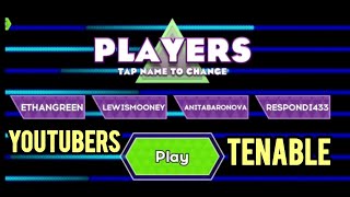 The Youtubers Team vs The Tenable App [upl. by Teodoro]