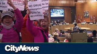 Tensions run high council meeting runs late as Richmond mulls over supervised consumption site [upl. by Berwick]