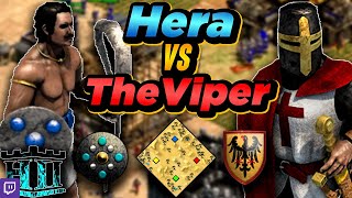 Dravidians vs Teutons  1v1 Arabia  vs TheViper  AoE2 [upl. by Catharina]