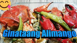 Ginataang AlimangoSimple and Easy Pinoy Recipe [upl. by Creedon]