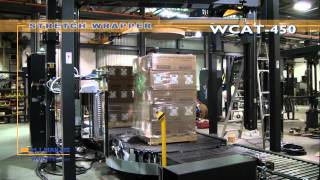 Wulftec WCAT450 the CAT  High speed stretch wrapper [upl. by Angela]