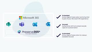 Preserve365® will transform how you manage longterm records in Microsoft SharePoint [upl. by Ambrose511]