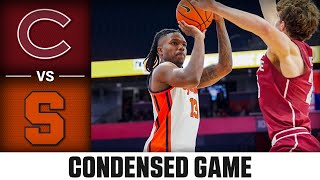 Colgate vs Syracuse Condensed Game  202425 ACC Men’s Basketball [upl. by Ro]