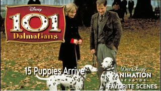 101 Dalmatians 1996  15 Puppies Arrive [upl. by Amena]