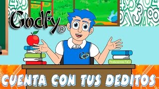 Godfy Cuenta con tus Deditos Música Infantil Educativa Cristiana [upl. by Rosmunda]