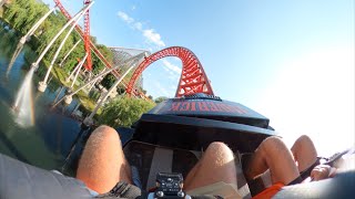 Riding MAVERICK Roller Coaster at Cedar Point POV [upl. by Leizo]