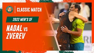 Nadal vs Zverev 2022 Mens semifinal  RolandGarros Classic Match [upl. by Jocko781]