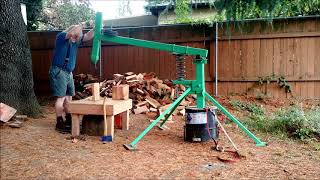 Maunual Firewood Splitter [upl. by Novaj439]