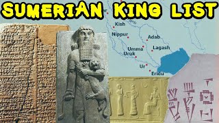 The Sumerian King List and the History of Ancient Mesopotamia [upl. by Pliske]