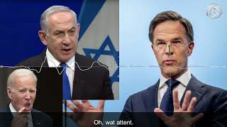 LEAKED Dutch PM Mark Rutte calling Netanyahu [upl. by Hausner]