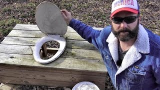 How to build a composting toilet What is a tobacco barn RIP Eyor the Pig [upl. by Smail]