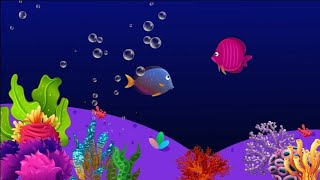 quotSoothing Nap Time Music for Preschoolers with Gentle Water Sounds and Baby Sleep Fish Animation quot [upl. by Boatwright496]