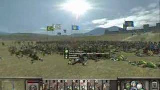 Medieval II Stainless Steel mod Kievan RusTurk battle [upl. by Deedahs]