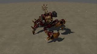 DoW 2 Codex Edition  Chaos Defiler [upl. by Anyehs]