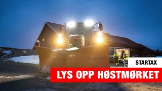 Lys opp høstmørket med Startax  Arbeidslys [upl. by Albina]