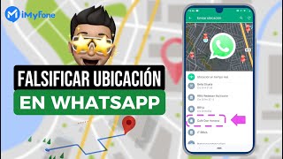 ✨Cómo enviar una ubicación por WhatsApp sin estar ahí  Android y iOS [upl. by Atteynad]