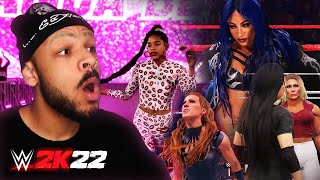 WWE 2K22 RINGSIDE REPORT 1 REACTION [upl. by Frankhouse]