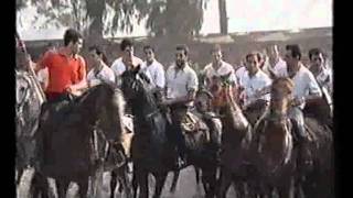 Ardia di Sedilo 1987  quotArdiaquot Horse race in Sardinia  Italy [upl. by Adnamma]