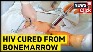 HIV Patient Cured From Bonemarrow Transplant  HIV AIDS Patient Cured  English News LIVE  News18 [upl. by Selym118]