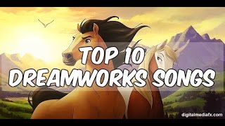 My top 10 Dreamworks songs [upl. by Trevah]