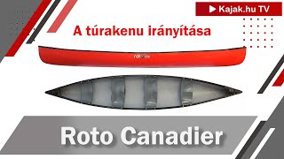 Roto Canadier túrakenu és irányítása Kajak hu TV [upl. by Nosnek]