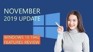 Windows 10 November 2019 Update  Windows 10 1909 Features [upl. by Rugen]