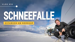 Wir haben uns festgefahren Mit dem Wohnmobil im Winter zum Nordkap  Norwegen VLOG 10 [upl. by Nitsid]