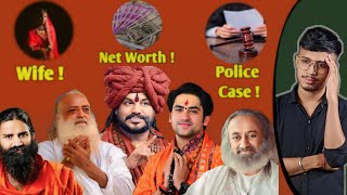 Indias Richest Spiritual Gurus।। Networth Wives Police Case etc।।Edu Type [upl. by Malti]