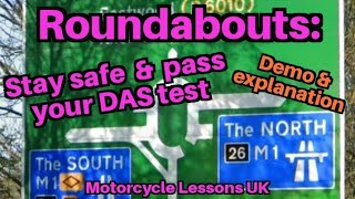 Roundabouts Demo Ride procedures to pass DAS Mod 2 [upl. by Jahdal]