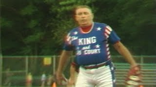 Eddie Feigners KING amp HIS COURT Softball 87 88 92 [upl. by Eiralc]