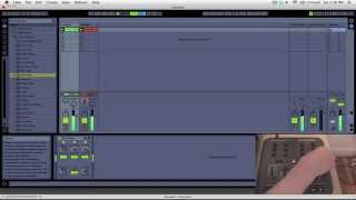 Tutorial How to Configure the MAudio XSession Pro MIDI Controller with Ableton Live [upl. by Relly]