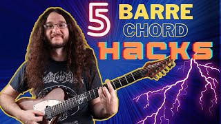 5 Barre Chord Hacks to Make Playing Much Easier [upl. by Segroeg]