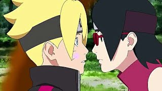 Sarada kiss boruto first time [upl. by Golub]