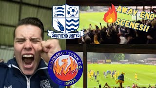 ALDERSHOT VS SOUTHEND11 BLUES AMAZING SECOND HALF DISPLAY SENDS AWAY FANS INTO DELIRIUM [upl. by Ecnahoy]